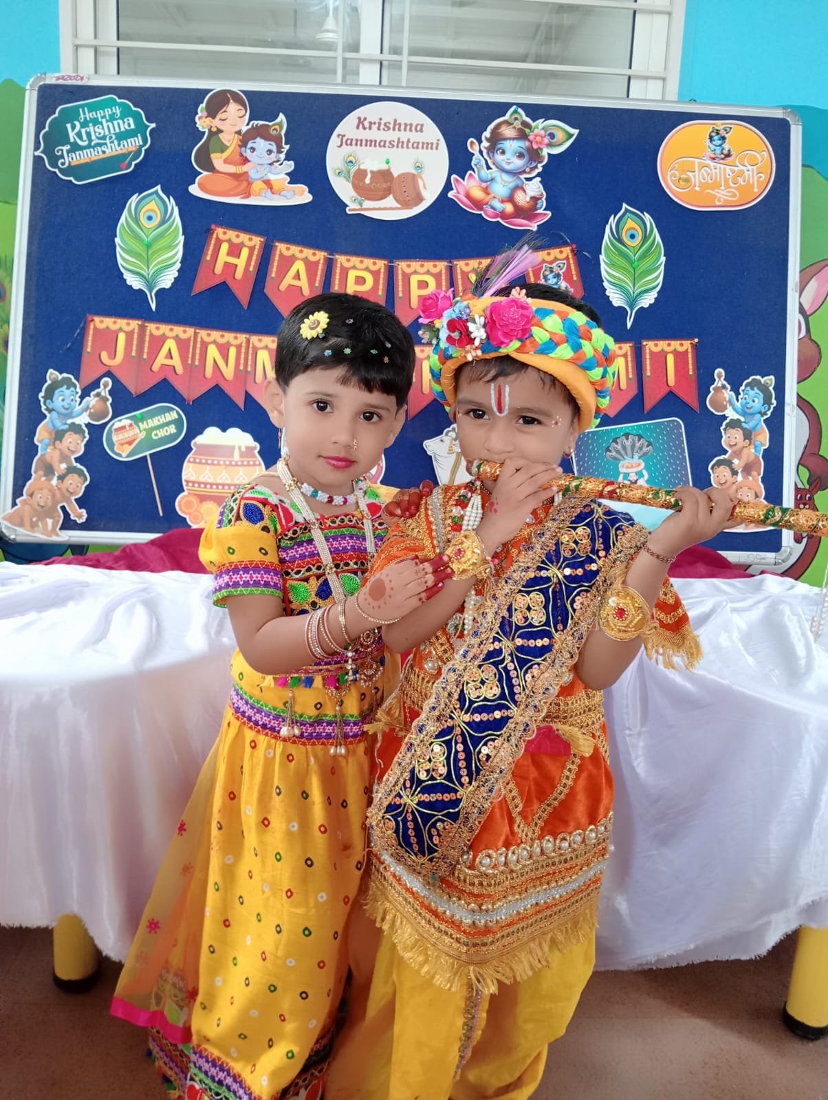 Lord Krishna Janmashtami Celebration 2 - Super Kids Pre School